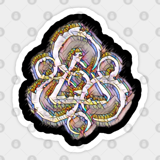 Mosaic Keywork Sticker by Dr. Rob's Mean Meme Machine